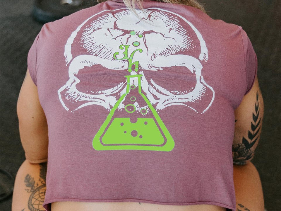 Chemical X crop top