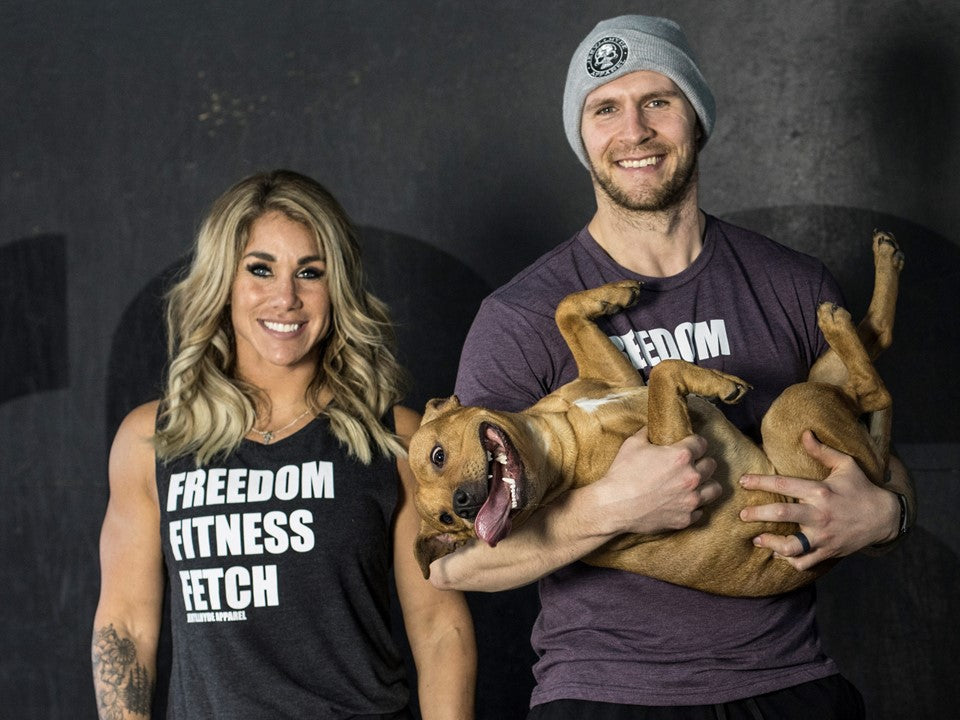 Freedom, Fitness, Fetch t-shirt