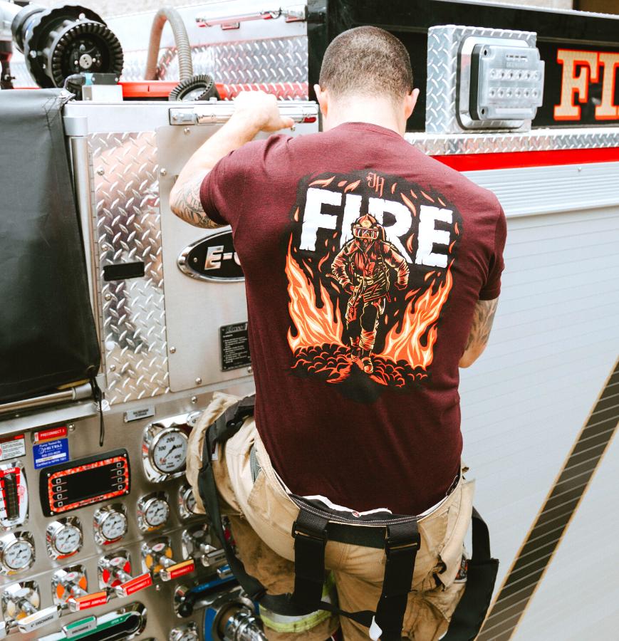 Shop Charity shirts. Police, Fire, Pitbull, Dogs. 