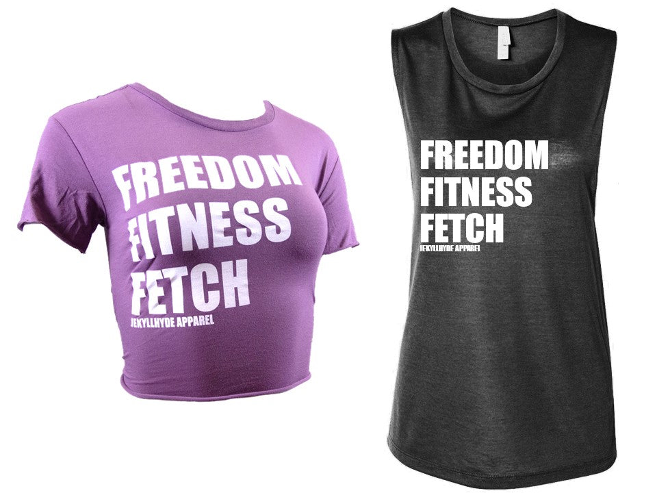 Freedom, Fitness, Fetch shirt