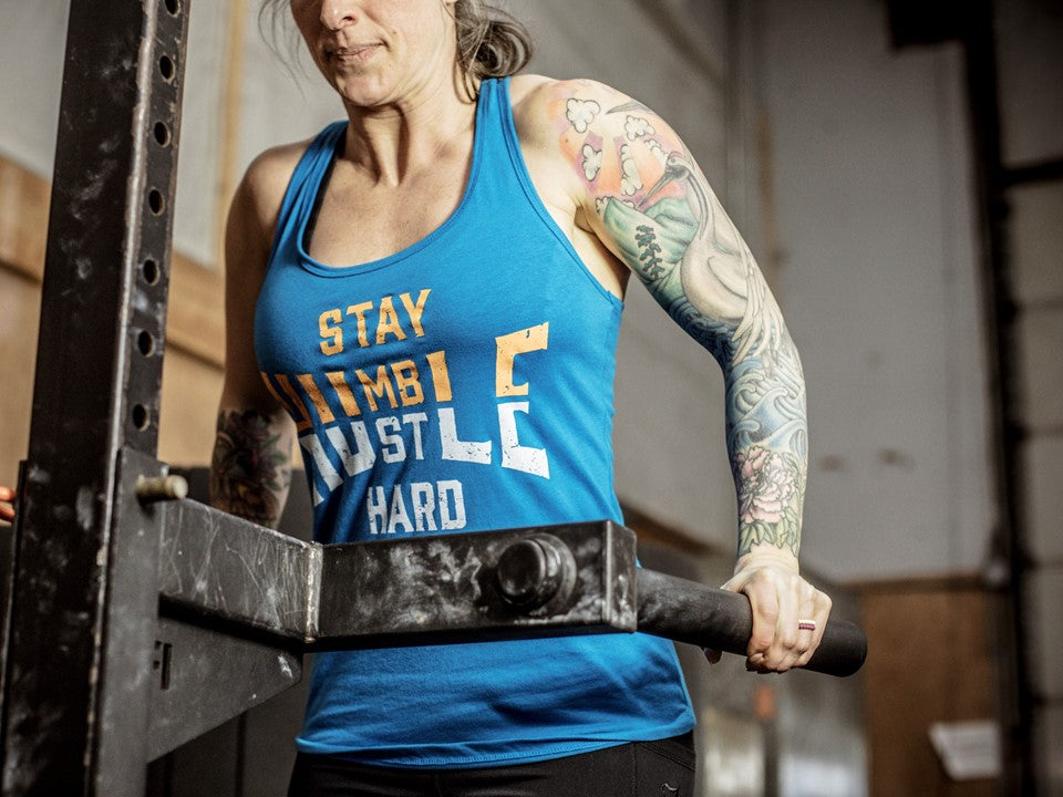 Hustle/Humble tank top