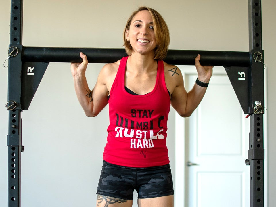 Hustle/Humble tank top