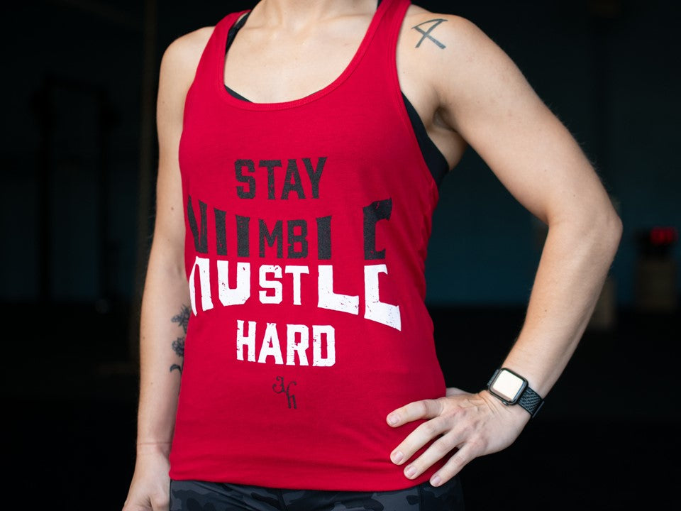 Hustle/Humble tank top