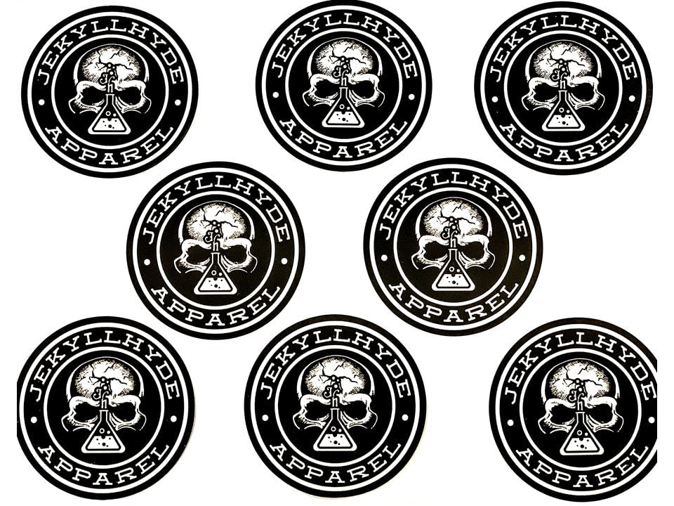 Skull Logo Sticker